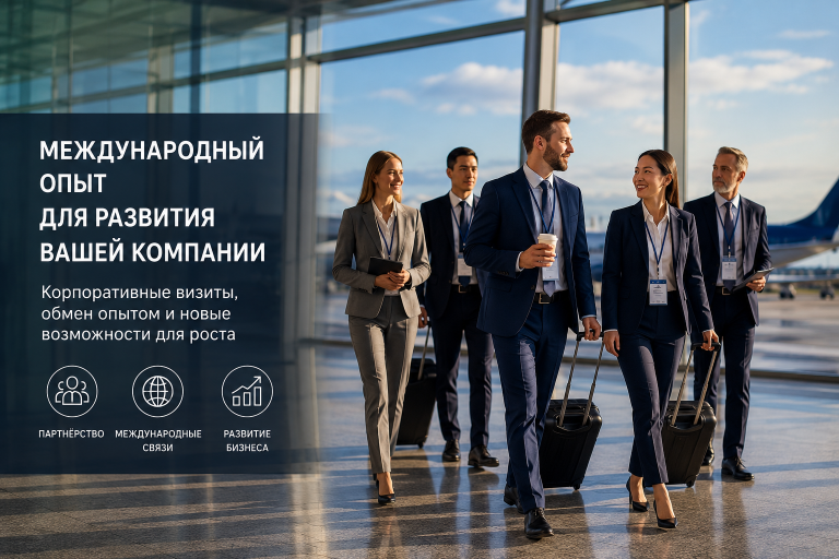 Корпоративные профессиональные визиты через членские взносы: развитие без единовременной нагрузки на бюджет