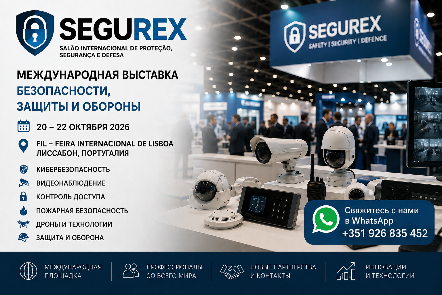 SEGUREX 2026 в Лиссабоне