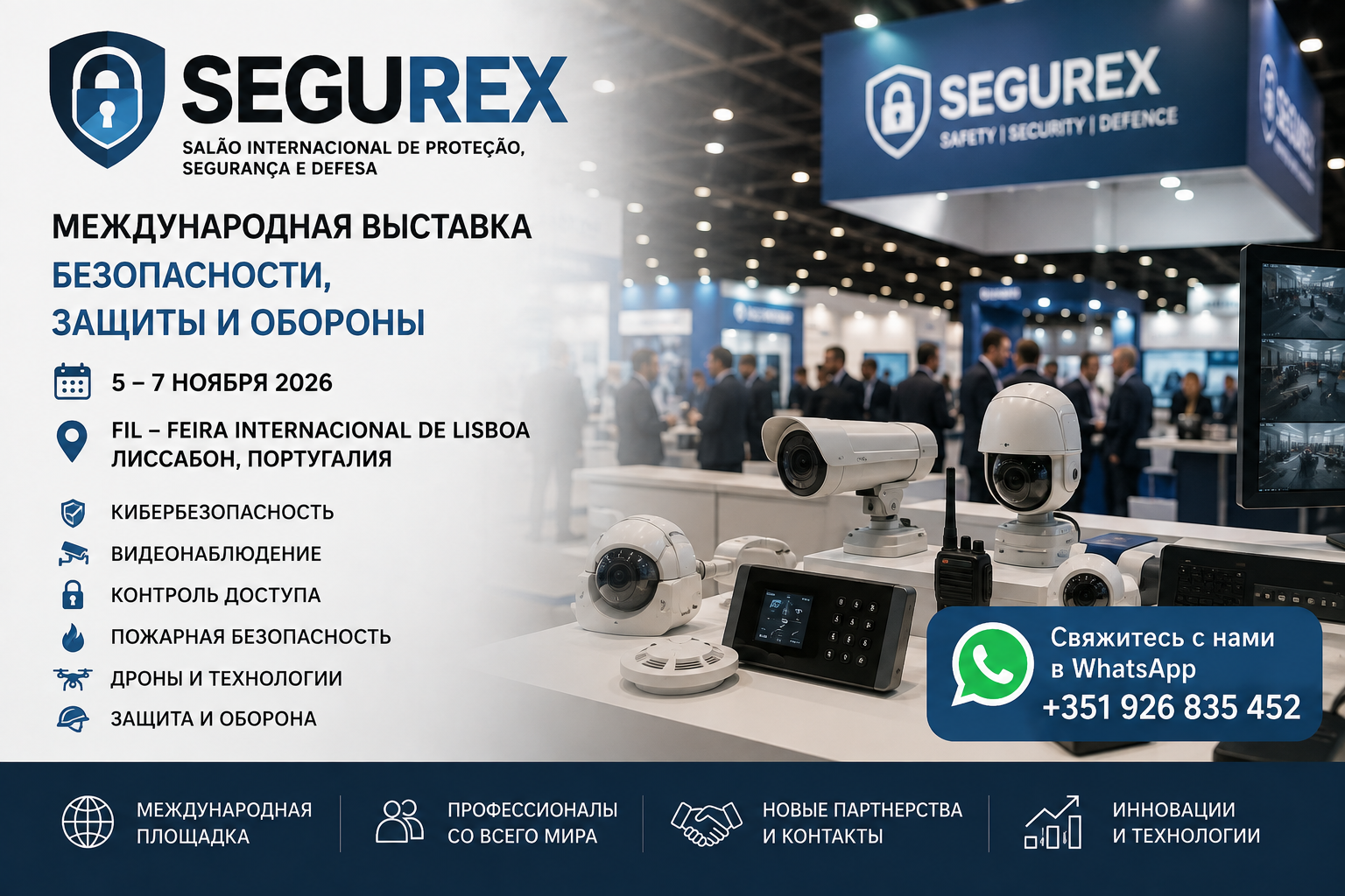SEGUREX 2026 в Лиссабоне