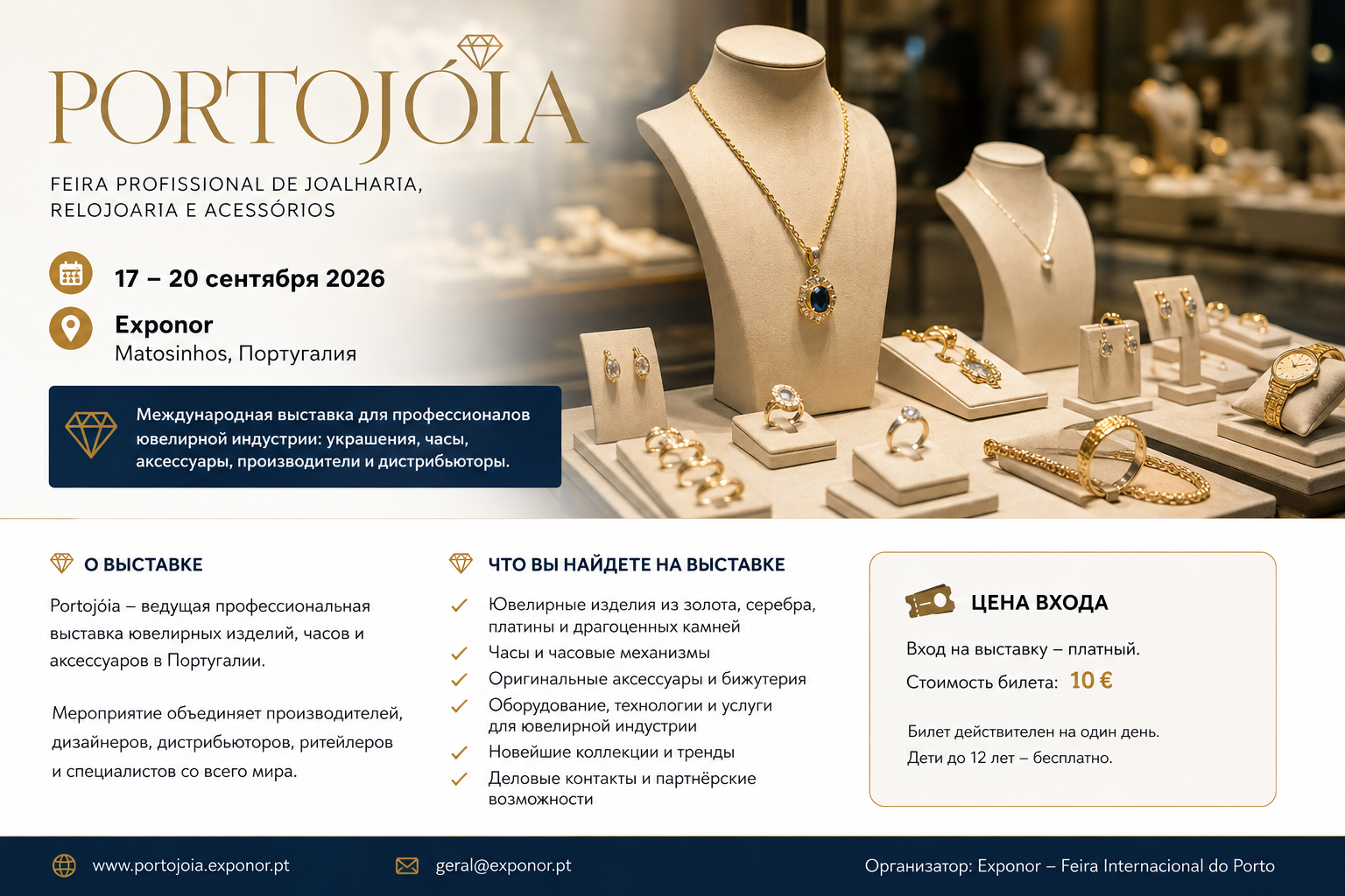 Portojóia 2026 — ювелирная выставка