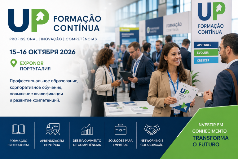 UP — Formação Contínua 2026 в Португалии: профессиональное обучение и развитие компетенций