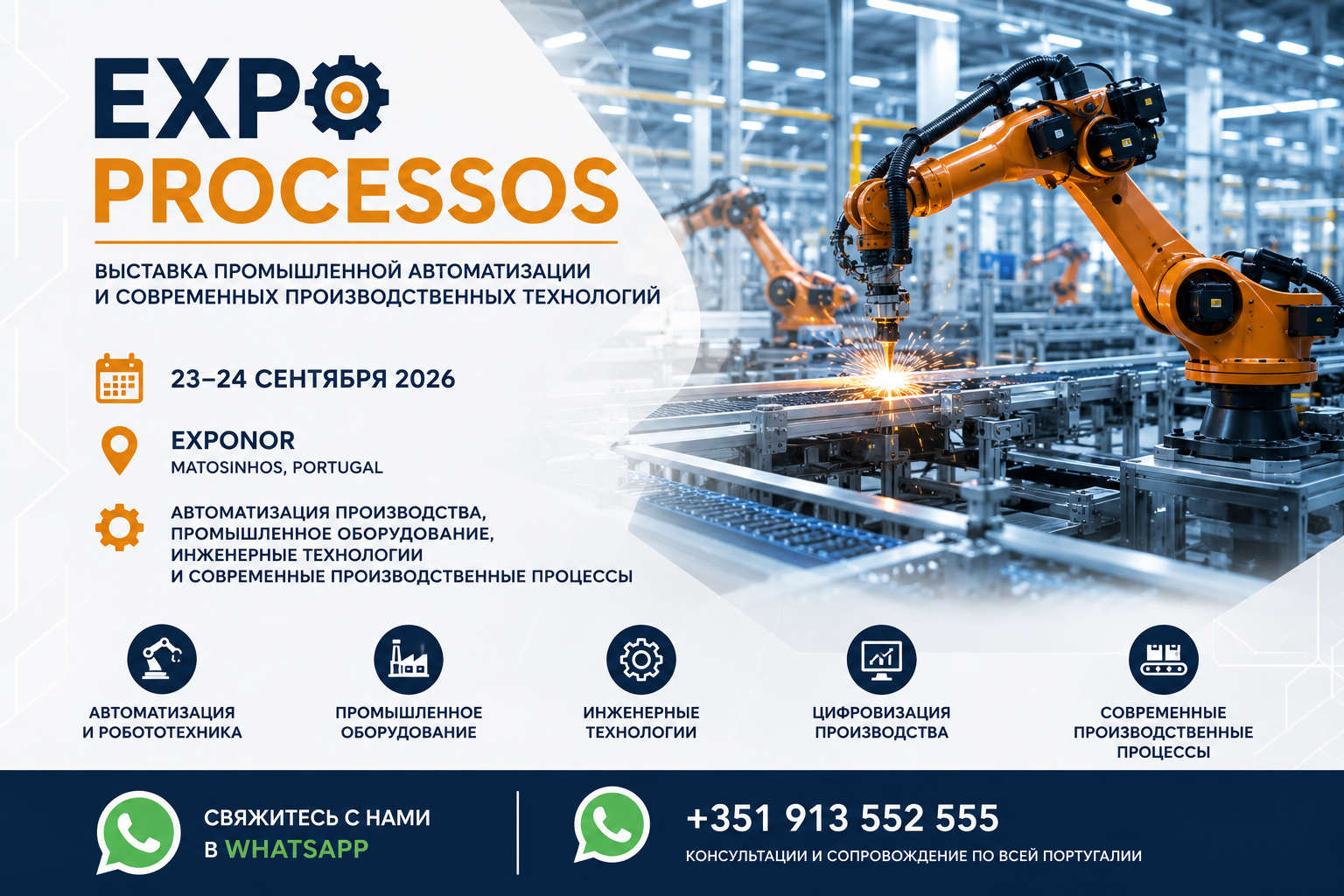 EXPOPROCESSOS 2026 — промышленная автоматизация